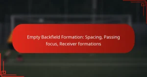Empty Backfield Formation: Spacing, Passing focus, Receiver formations