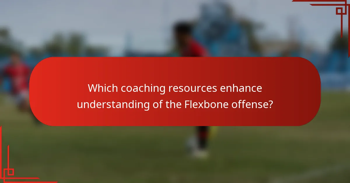 Which coaching resources enhance understanding of the Flexbone offense?
